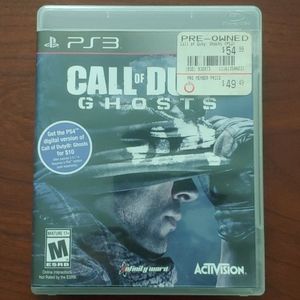Call of Duty Ghosts PS3